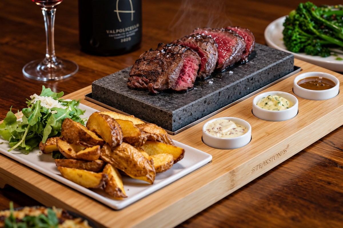 SIZZLING STEAK SET (SS001) – BUY 4 SETS AND GLOVES