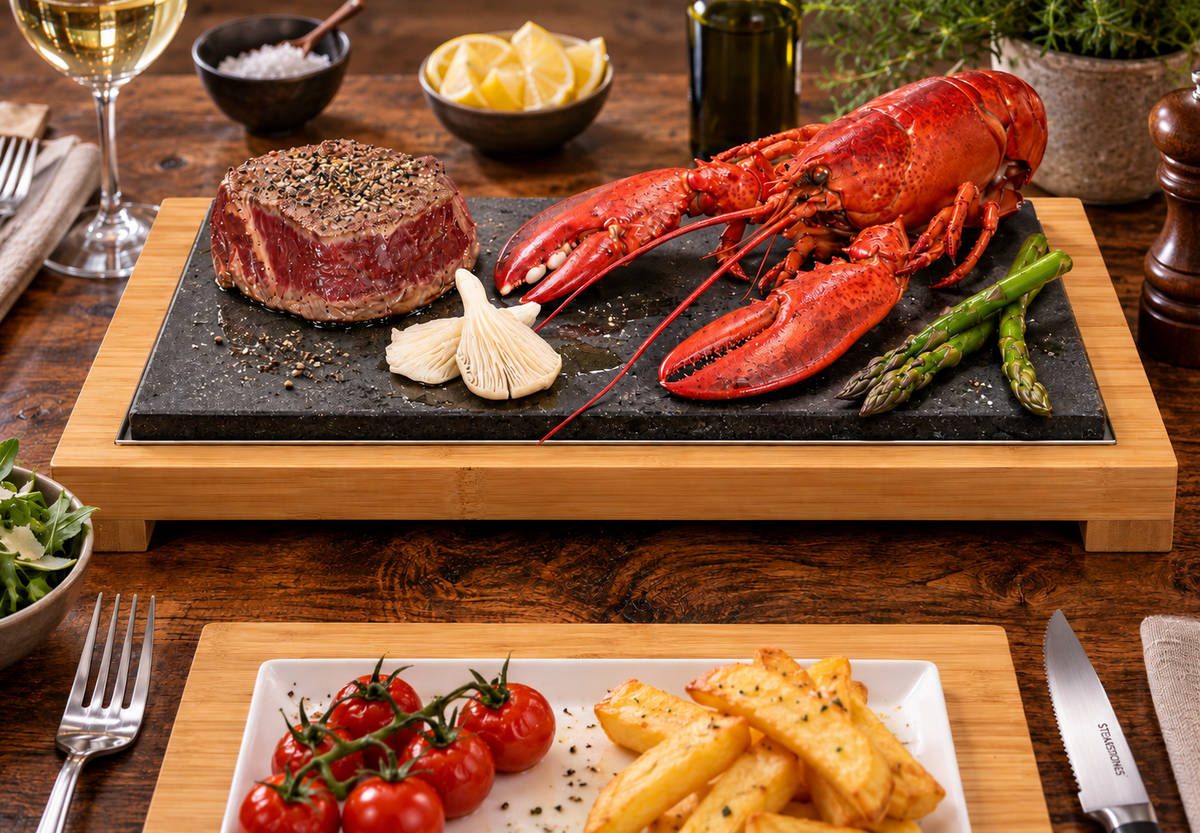 The Raised Sharing Steak Plate