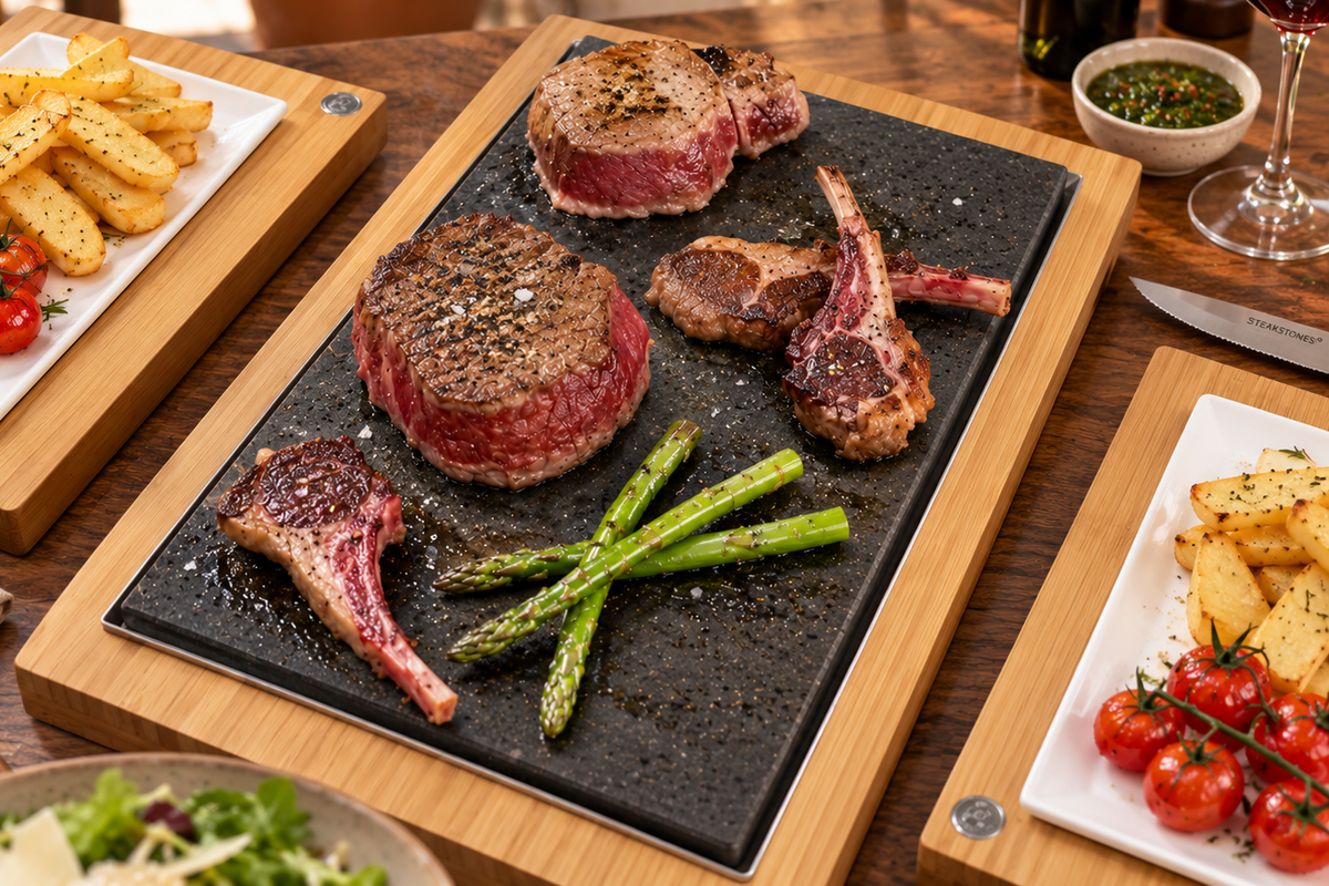 The Raised Sharing Steak Plate