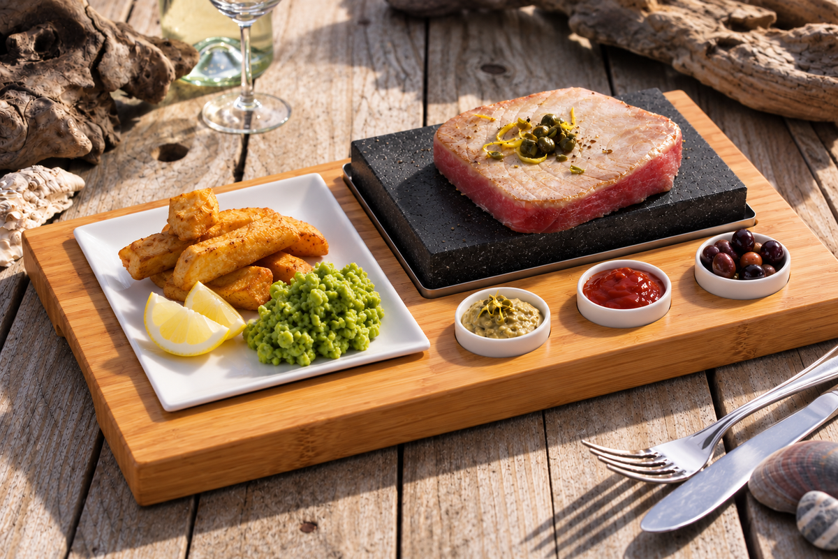 SIZZLING STEAK SET (SS001) – BUY 6 SETS AND GLOVES