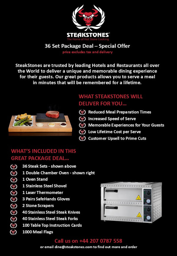 Restaurant Package Deal - 36 Set Package