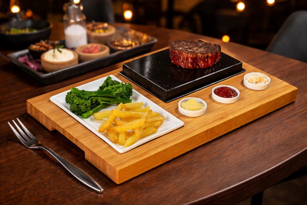 The Sizzling Steak Set