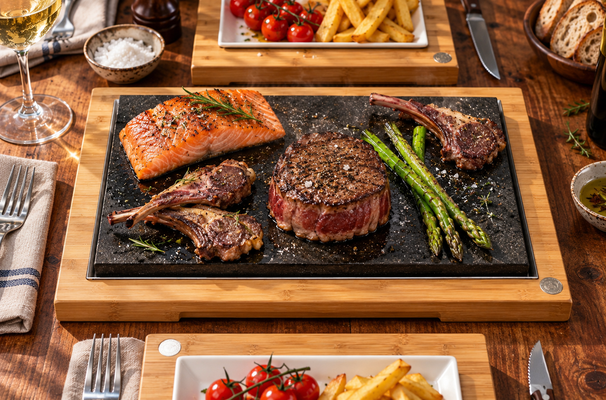 The Sharing Steak Plate & Server Sets