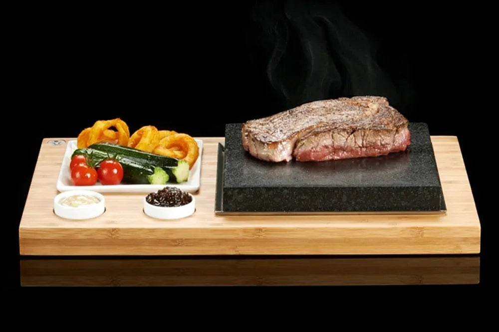 The Steak Plate & Sauces Set